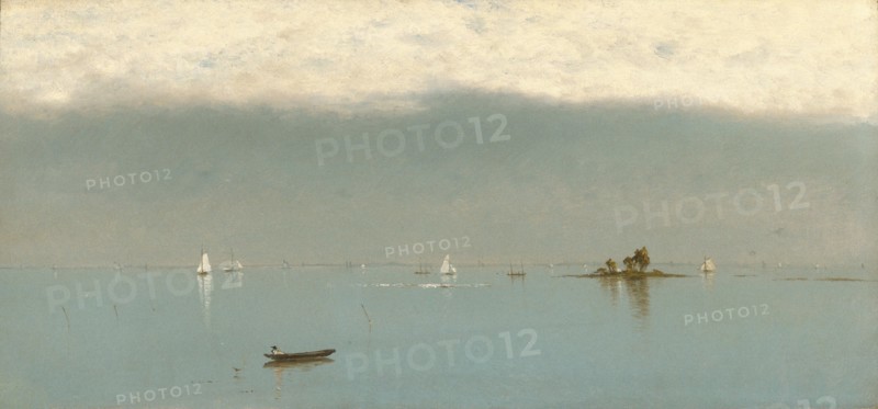 Passing off of the Storm, 1872. Creator: John Frederick Kensett.