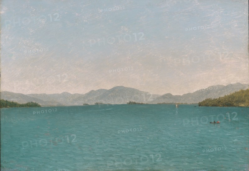 Lake George, Free Study, 1872. Creator: John Frederick Kensett.