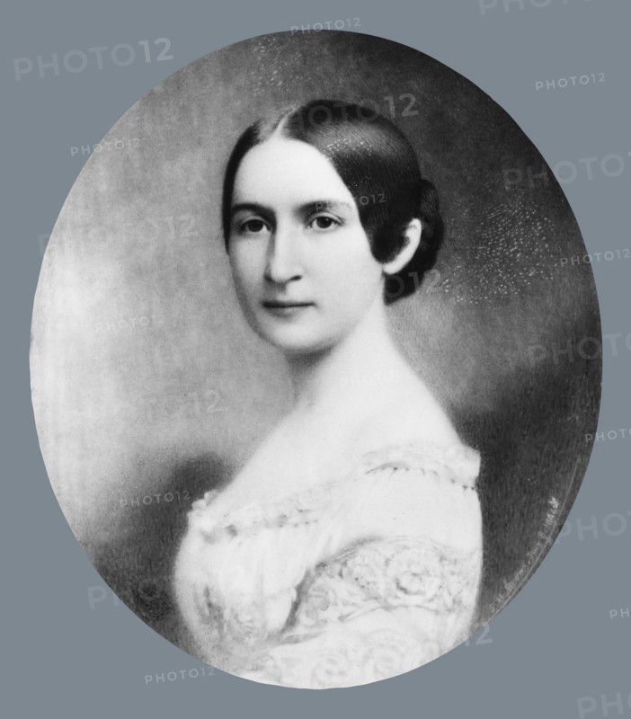 Adaline Peters Brown, 1846. Creator: John Henry Brown.