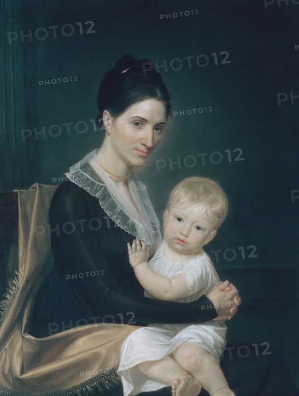 Mrs. Marinus Willett and Her Son Marinus, Jr., ca. 1802. Creator: John Vanderlyn.