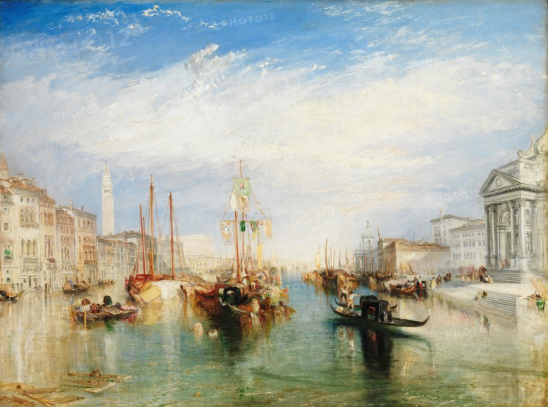 Venice, from the Porch of Madonna della Salute, ca. 1835. Creator: JMW Turner.