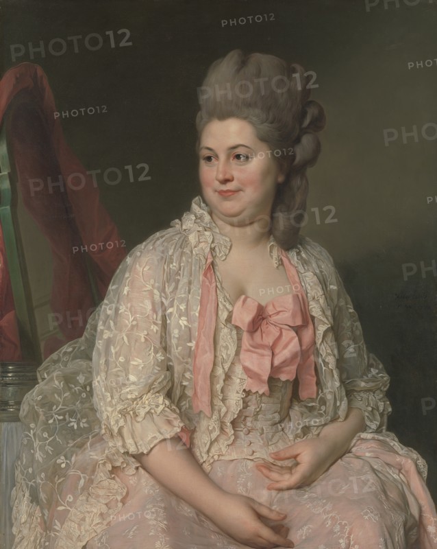 Madame de Saint-Morys (Eléonore Elisabeth Angélique de Beauterne, 1742-1824), 1776. Creator: Joseph Siffred Duplessis.