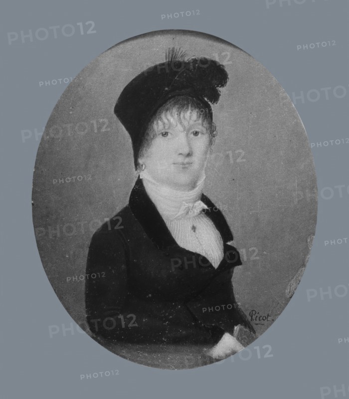 Portrait of a Lady, ca. 1808. Creator: Joseph Pierre Picot de Limoelan de Cloriviere.