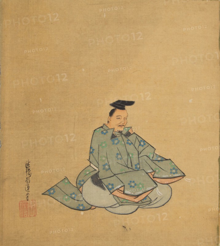Immortal Poet, 17th century. Creator: Kano Shoun.