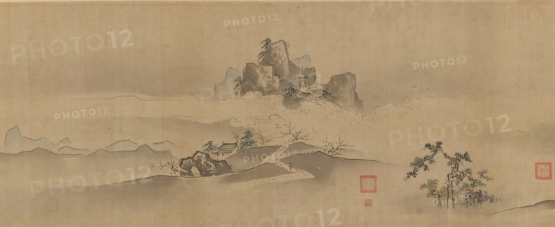 Landscape of China: Eight Views of the Xiao and Xiang Rivers, 17th-18th century. Creator: Kanô Yôboku Tsunenobu.