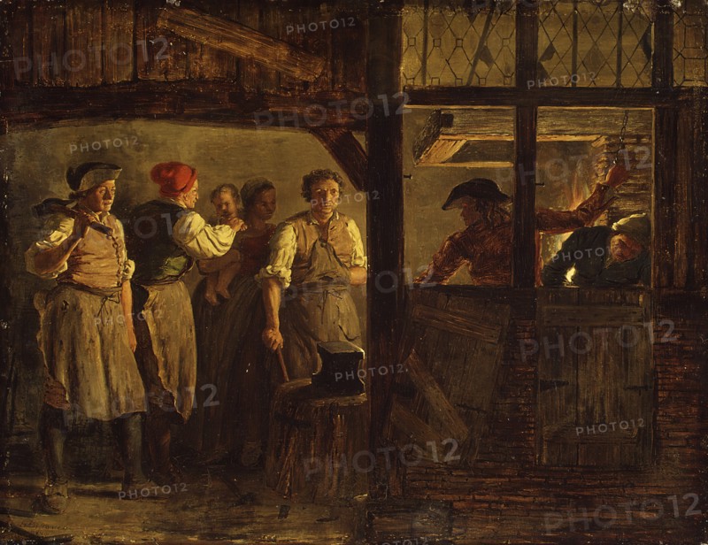 The Forge. Creator: Léonard Defrance.
