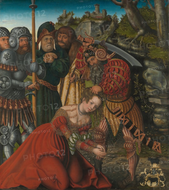 The Martyrdom of Saint Barbara, ca. 1510. Creator: Lucas Cranach the Elder.