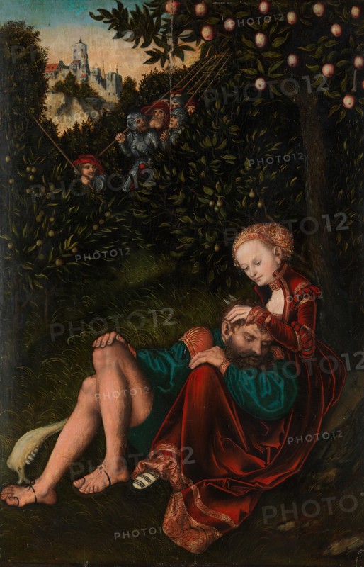 Samson and Delilah, ca. 1528-30. Creator: Lucas Cranach the Elder.