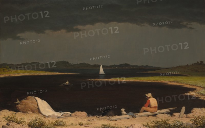 Approaching Thunder Storm, 1859. Creator: Martin Johnson Heade.