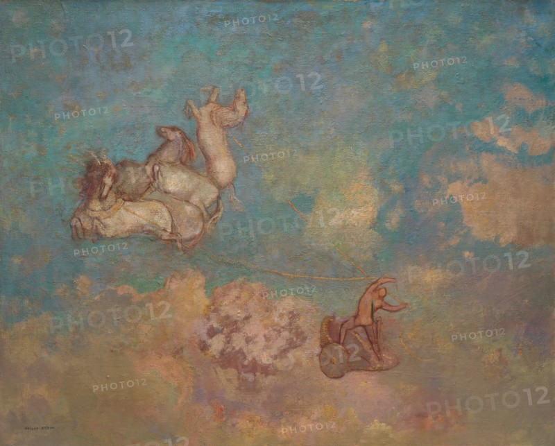 The Chariot of Apollo, 1905-16. Creator: Odilon Redon.