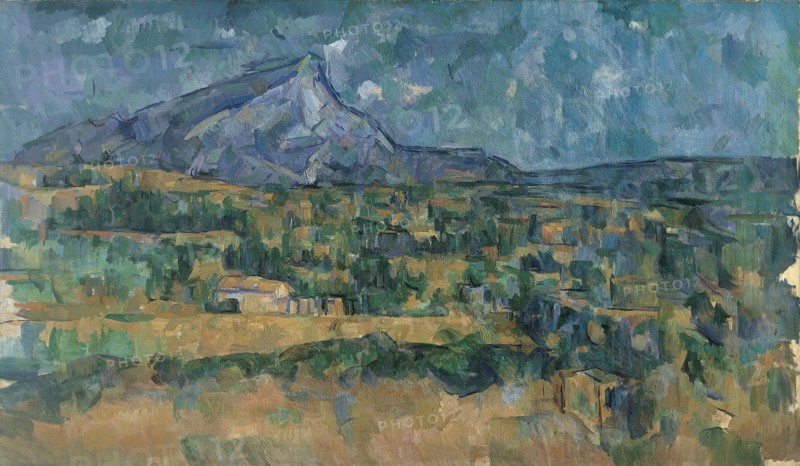 Mont Sainte-Victoire, ca. 1902-6. Creator: Paul Cezanne.
