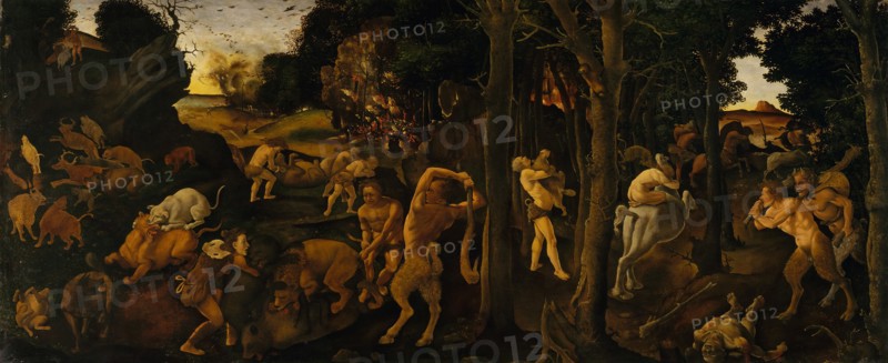 A Hunting Scene, ca. 1494-1500. Creator: Piero di Cosimo.