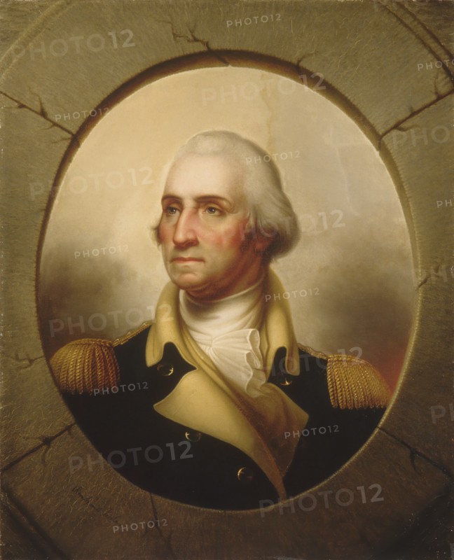George Washington, ca. 1846. Creator: Rembrandt Peale.