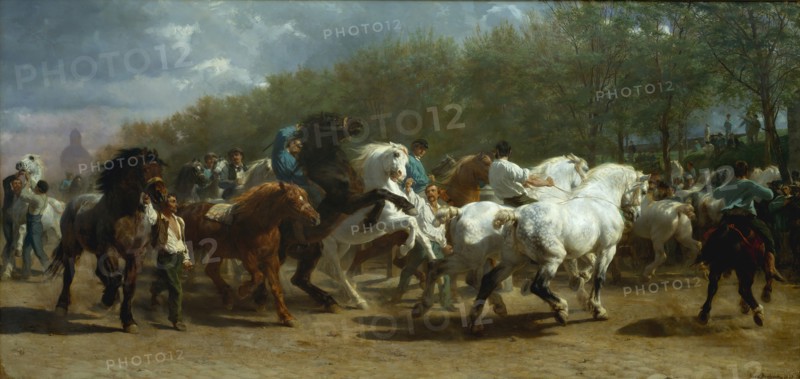 The Horse Fair, 1852-55. Creator: Rosa Bonheur.