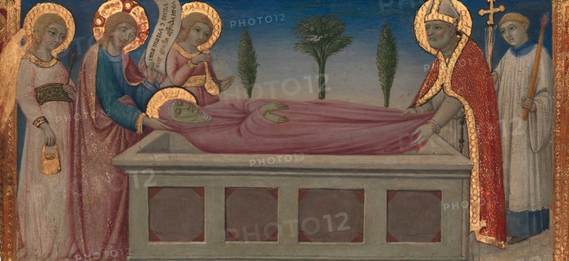 The Burial of Saint Martha, ca. 1460-70. Creator: Sano di Pietro.
