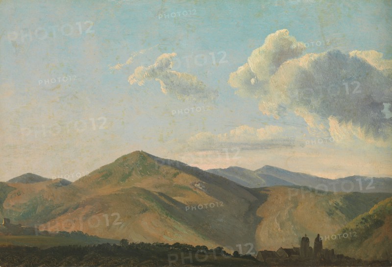 Mountainous Landscape at Vicovaro, ca. 1786-97. Creator: Simon Alexandre Clement Denis.