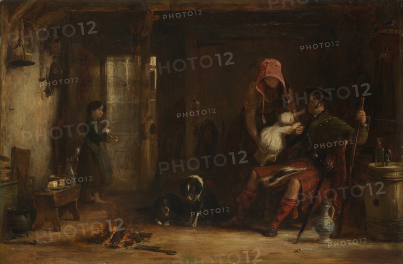 The Highland Family, 1824. Creator: David Wilkie.