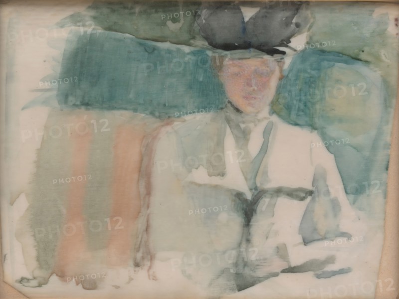 Portrait of a Lady, ca. 1898. Creator: Theodora W. Thayer.