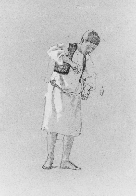 Study of a Man. Creator: Thomas Hovenden.