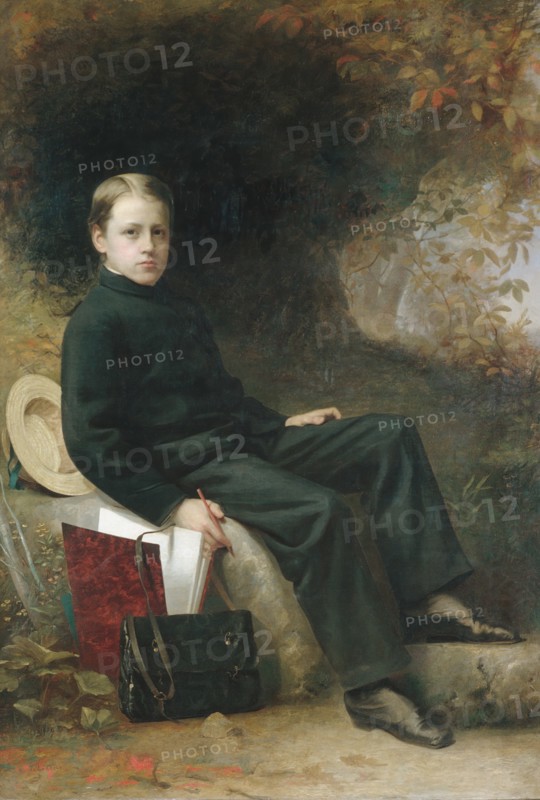 Amory Sibley Carhart, ca. 1860-65. Creator: Thomas Le Clear.