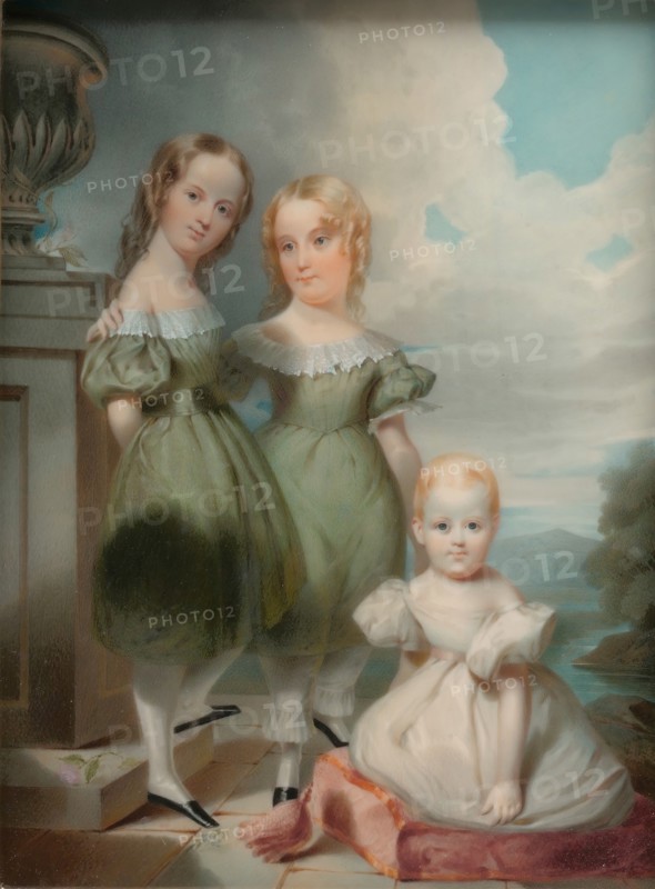 The Children of Homer Ramsdell, Esq., 1842. Creator: Thomas Seir Cummings.