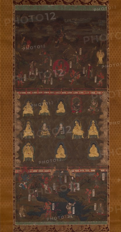 Kumano Shrine Mandala, early 14th century. Creator: Unknown.