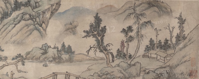 Landscape, Early 20th century, spurious date of 1577. Creator: Unknown.