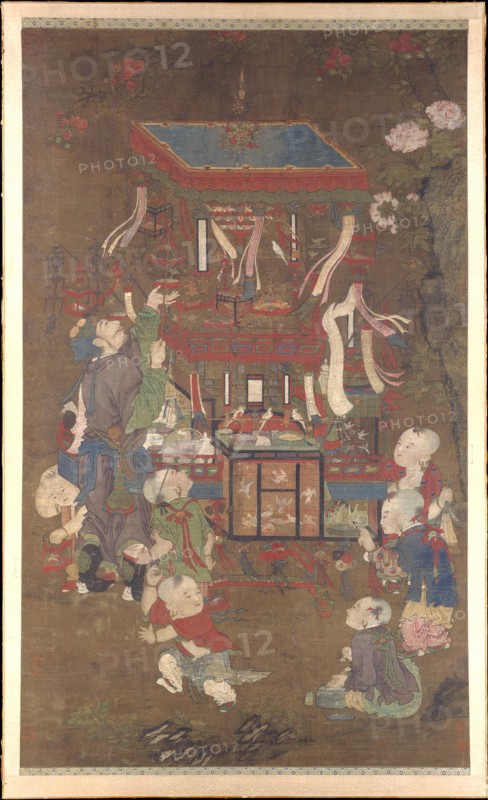Bird peddler, late 15th-early 16th century. Creator: Unknown.