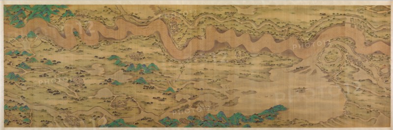 Ten Thousand Miles along the Yellow River, datable to 1690-1722. Creator: Unknown.