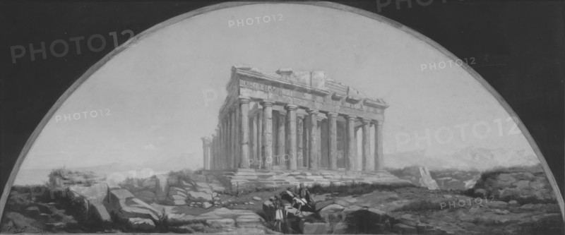 The Parthenon, 1880. Creator: Vincent G Stiepevich.