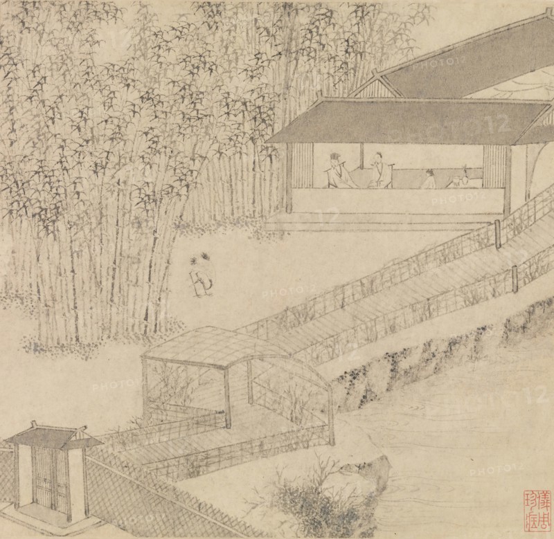 Garden of the Inept Administrator, 1551. Creator: Wen Zhengming.