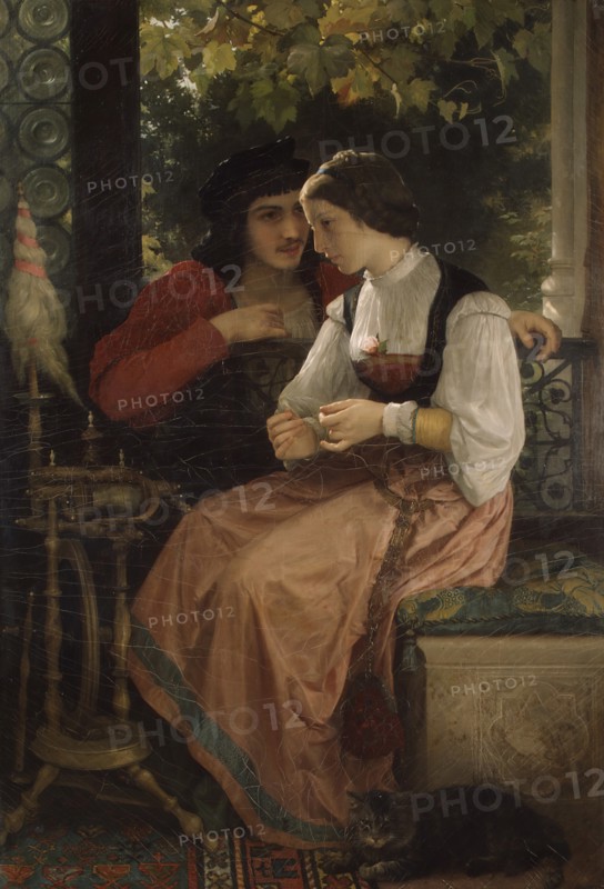 The Proposal, 1872. Creator: William-Adolphe Bouguereau.