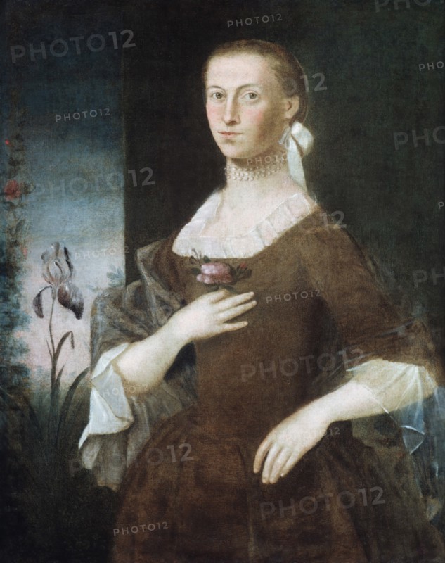 Mrs. Samuel Gardiner, 1763. Creator: William Johnston.