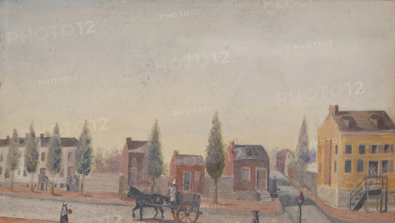 The Garbage Cart, 1870s. Creator: William P. Chappel.