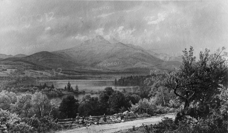 Mount Chocorua and Lake, 1873. Creator: William Trost Richards.