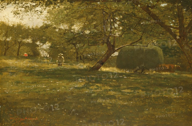 Harvest Scene, ca. 1873. Creator: Winslow Homer.
