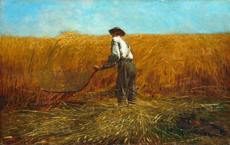 The Veteran in a New Field, 1865. Creator: Winslow Homer.