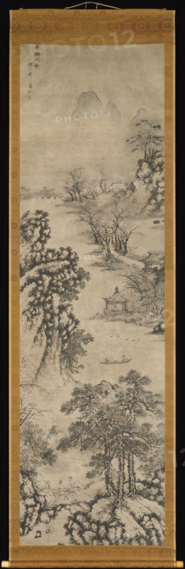 Landscapes of the Four Seasons, dated 1560. Creator: Xie Shichen.