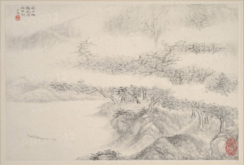 Landscapes, dated 1644. Creator: Zhang Feng.