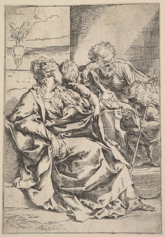 The Holy Family, ca. 1595-1600. Creator: Guido Reni.