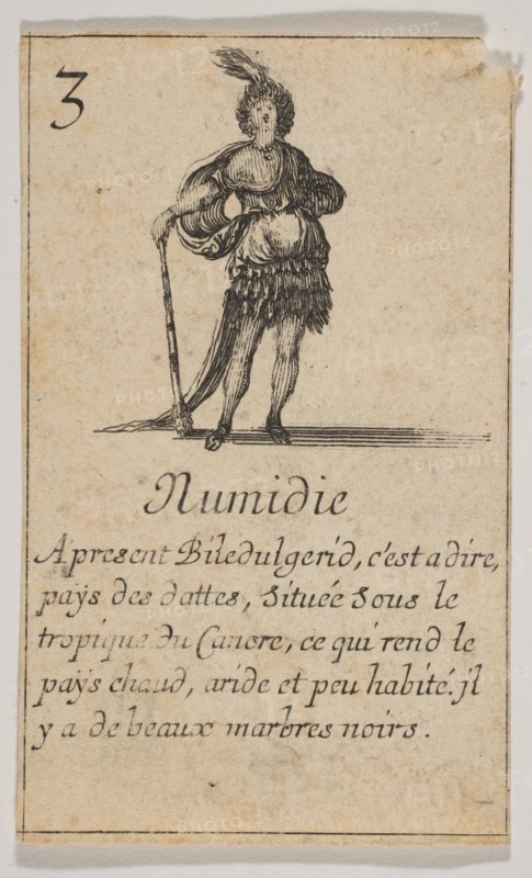 Numidie, 1644. Creator: Stefano della Bella.