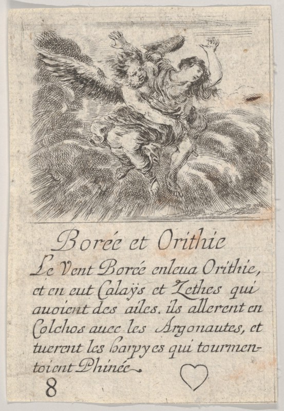 Boreas and Orithyia, from 'Game of Mythology'