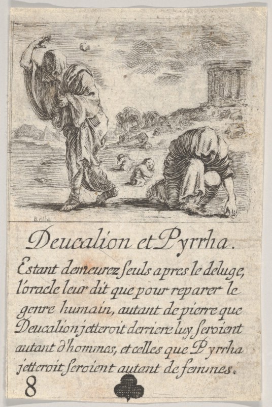 Deucalion and Pyrrha, from 'Game of Mythology'