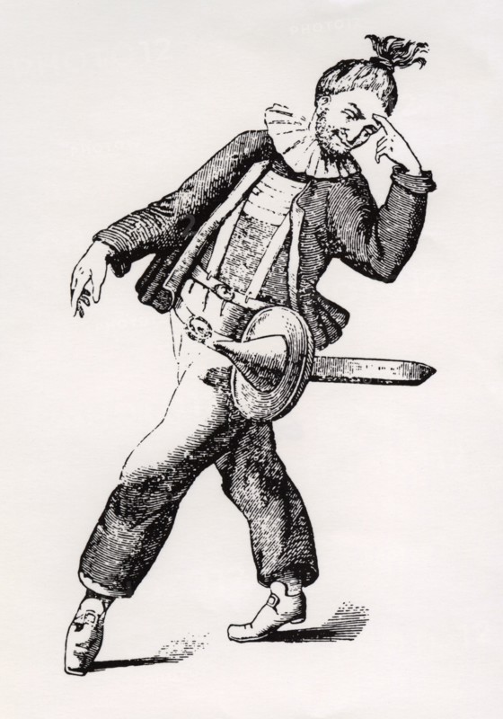 Kasper Punch, 19th century. Creator: George Cruikshank.