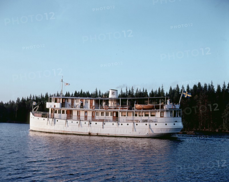 Vaxholmsbat in Stockholm archipelago, Sweden, 1960s. Creator: Unknown.