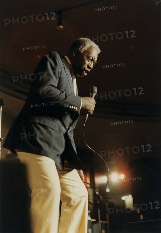 Joe Williams, North Sea Jazz Festival, The Hague, Netherlands, 1989. Creator: Brian Foskett.