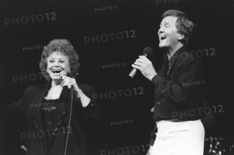 Pat Boone and Kay Starr, London Palladium, 1991. Creator: Brian Foskett.