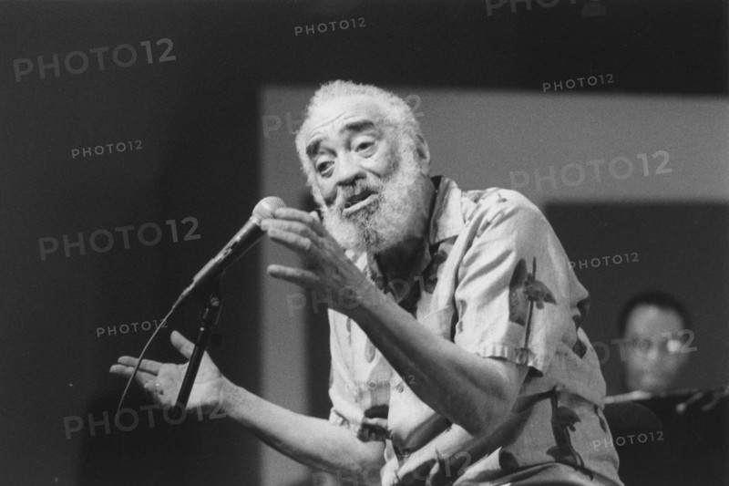 Oscar Brown Jr.The Jazz Bakery, Los Angeles, 2000. Creator: Brian Foskett.