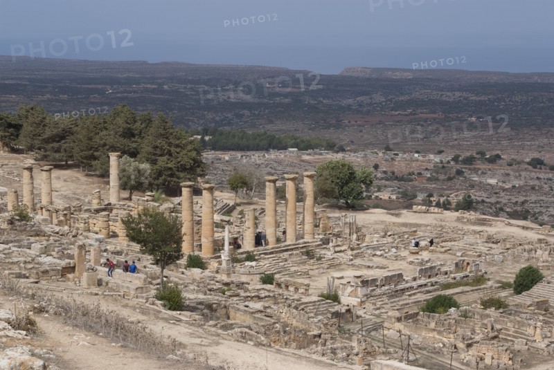 Libya, Cyrene, Sanctuary of Apollo, Temple of Apollo, 2007. Creator: Ethel Davies.