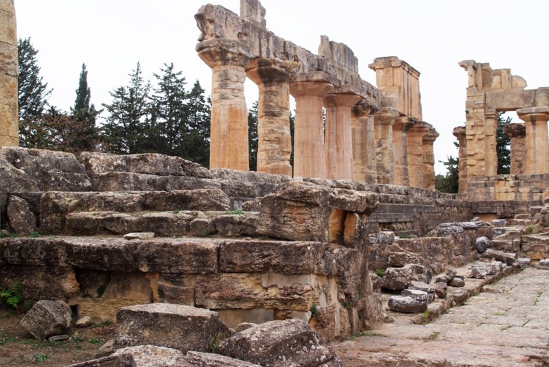 Libya, Cyrene, Temple of Zeus, 2007. Creator: Ethel Davies.